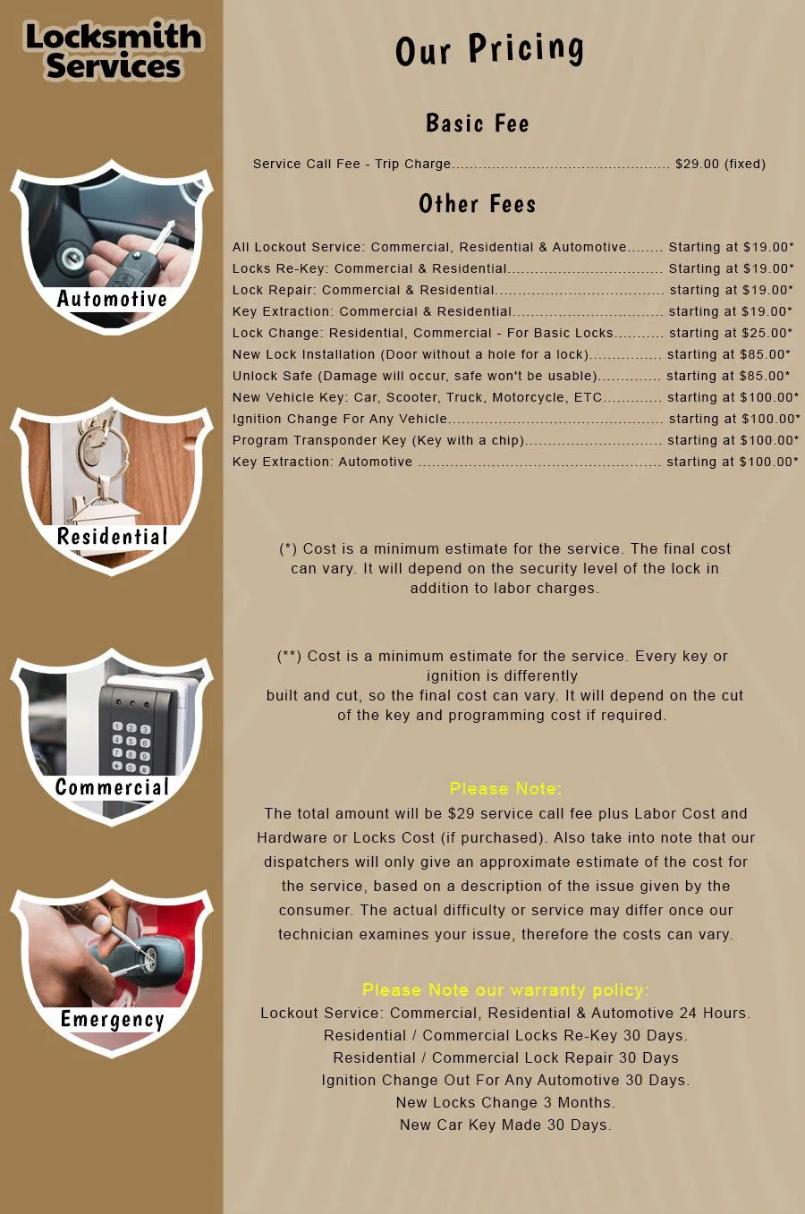 Elite Locksmith Services Los Gatos, CA 408-273-9383